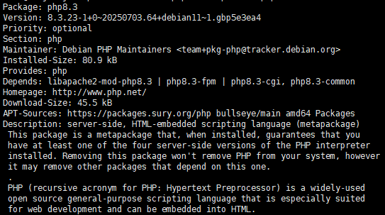 Debian | PHP7.4.33升级PHP8.3.*,以符合WordPress新特性要求