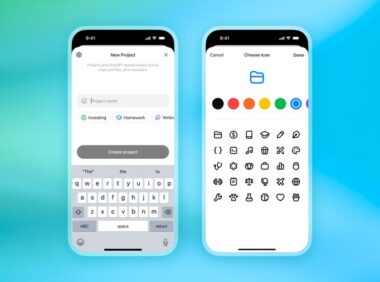 OpenAI向普通用户开放ChatGPT Projects功能