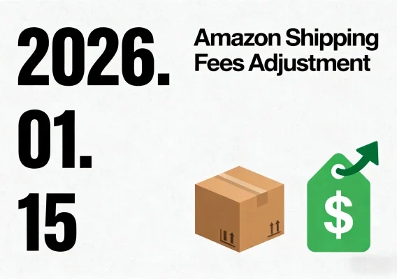 亚马逊美国站宣布,自 2026 年 1 月 15 日起将全面上调配送费用